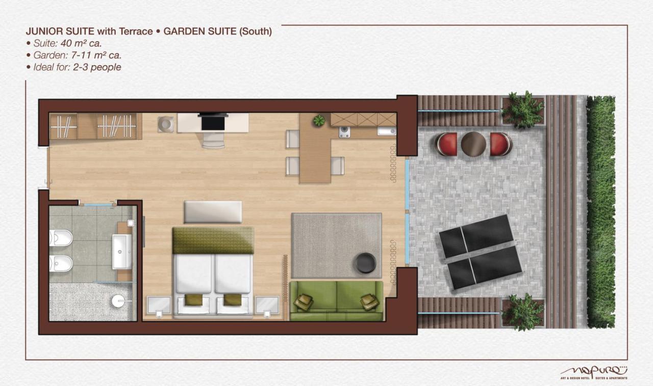 Art & Design Hotel Napura Терлано Екстер'єр фото
