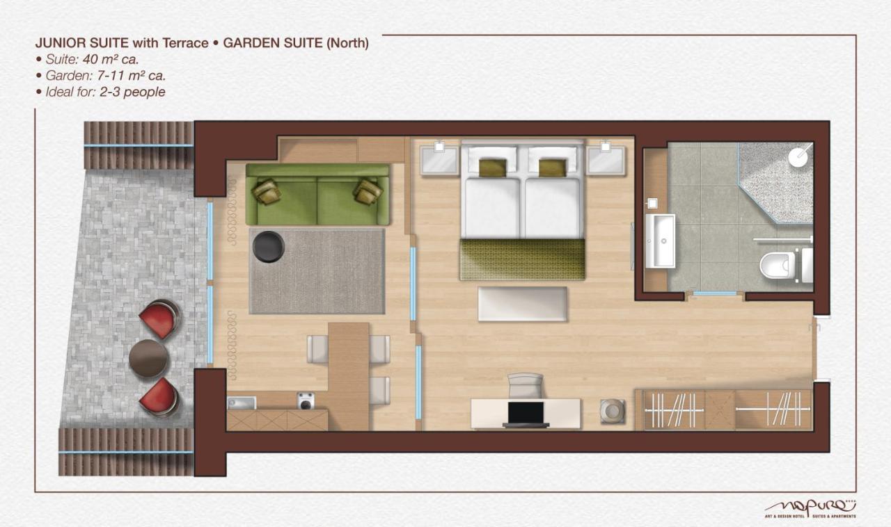 Art & Design Hotel Napura Терлано Екстер'єр фото