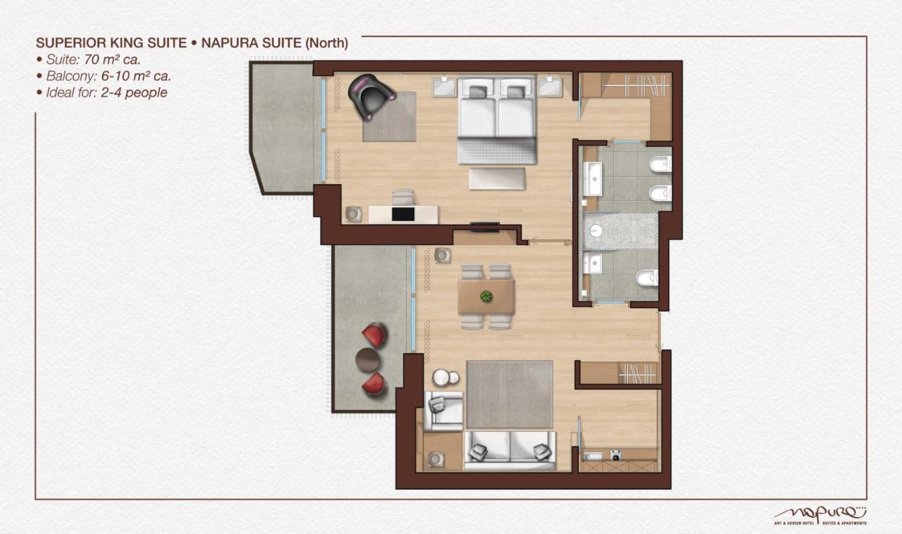 Art & Design Hotel Napura Терлано Екстер'єр фото