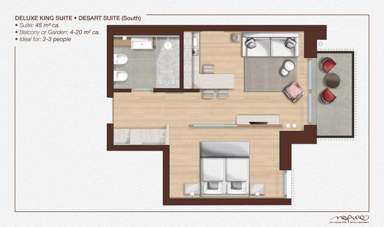 Art & Design Hotel Napura Терлано Екстер'єр фото